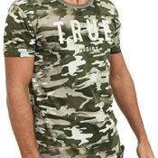 trueprodigy Casual Marca Camiseta para Hombre con impresión de Logotipo Militar Ropa Retro Vintage Rock Vestir Moda Cuello Redondo Manga Corta Slim fit Design t-Shirt