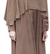RISTHY Musulmana Batas Largos Musulmán Vestido Vintage Vestidos Elegantes Vestidos Color Sólido Abaya Dubai Turquia Islámica Árabe Kaftan Dubai para Ropa de Oración Islámica