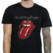 Rolling Stones The Plastered Tongue Camiseta para Hombre