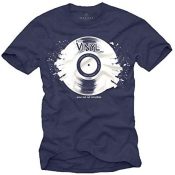 Camisetas Musica Hombre - Vintage Vinyl DJ