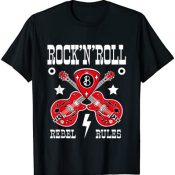 Camisetas Rockabilly Hombre Mujer Rock and Roll Psychobilly Camiseta