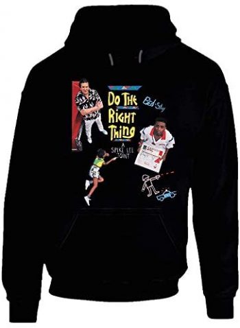 Spike Lee Do The Right Thing Vintage 90s Poster Hoodie.
