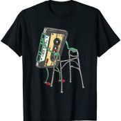 Vintage 80s Funny Cassette Gifts for Men Camiseta