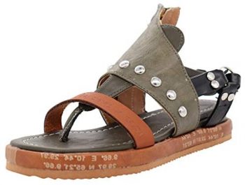 Wyxhkj Sandalias Romanas Mujer Vintage Sandalias Plataforma De Cuero Artificial Zapatos Cuña Chanclas Verano Zapatos De Playa De Dedo Del Pie Chancletas Romanas Vacaciones